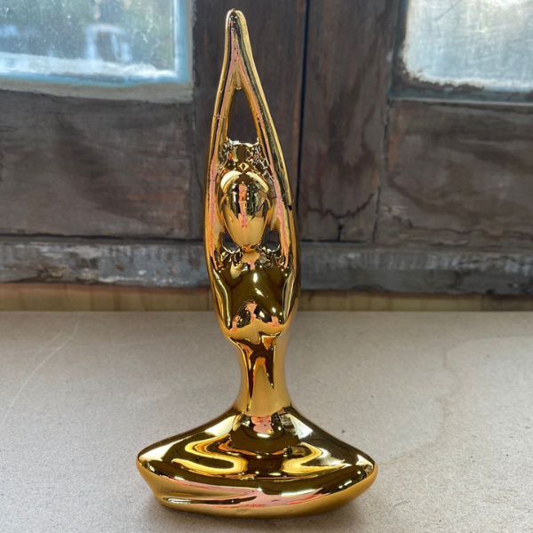 Figuras de Yoga cerámica
