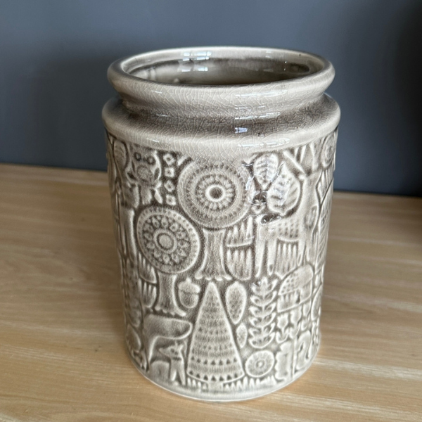 Jarrón de cerámica